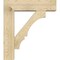 Ekena Millwork Balboa Block Rough Sawn Bracket w/ Offset Brace, Douglas Fir, 8"W x 30"D x 34"H BKT0806X30X34BOA05RDF - alternate 3